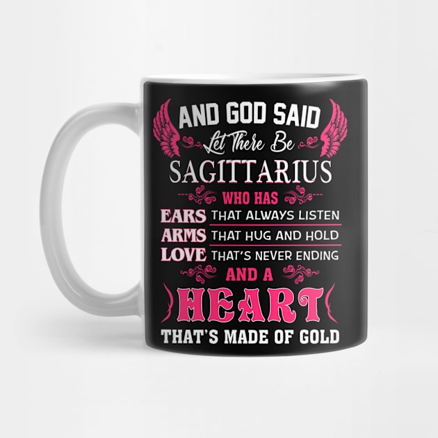 Sagittarius Girl - And God Said Let There Be Sagittarius Girl by BTTEES